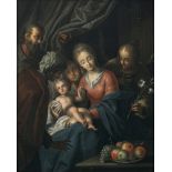 Hans von Aachen, Nachfolge - Die Heilige Familie mit der Hl. Anna und zwei Engeln