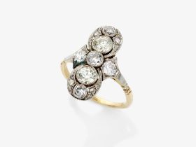 Ring mit Diamanten - Deutschland, um 1910