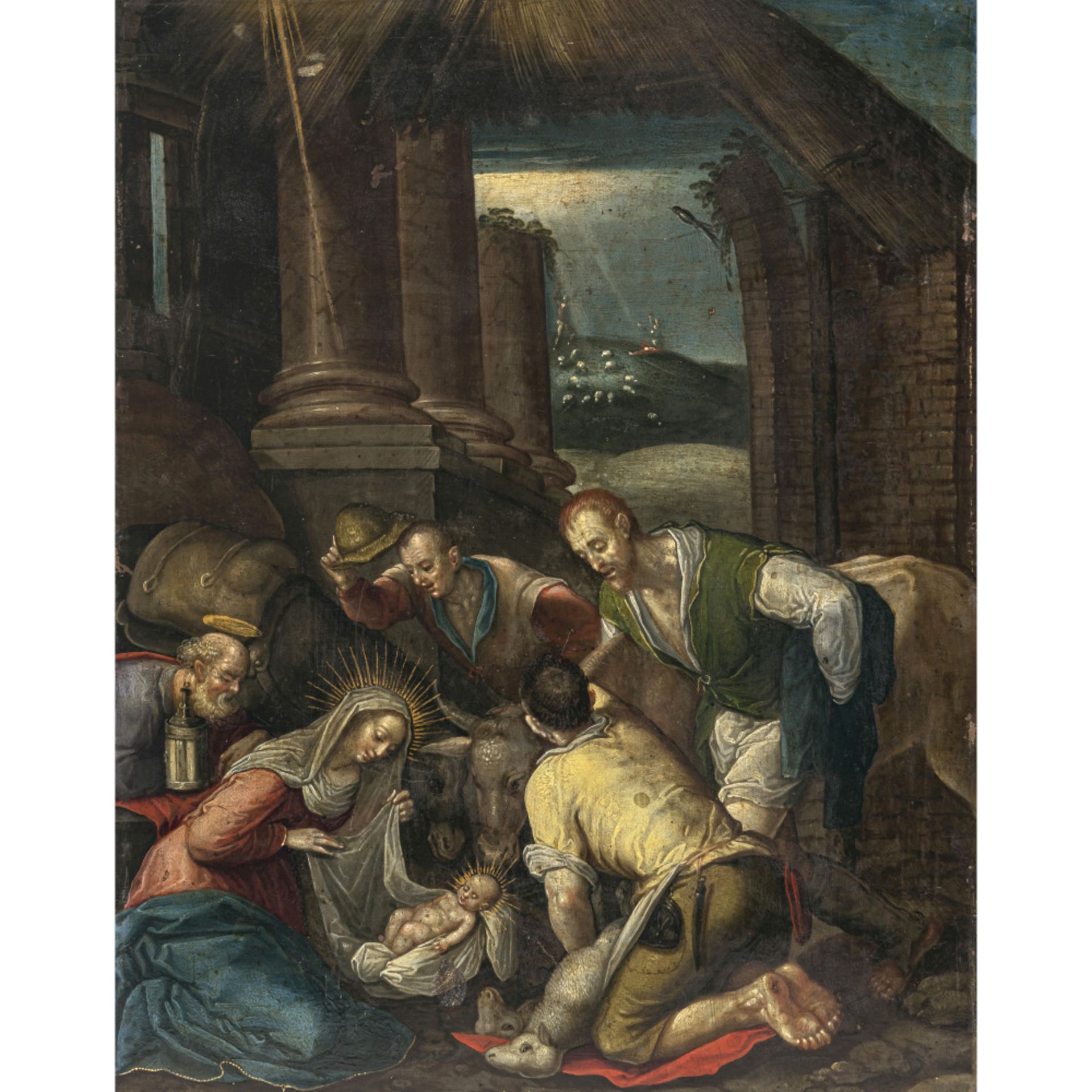 Jacopo Bassano, eigentlich da Ponte, Nachfolge - The Adoration of the Shepherds
