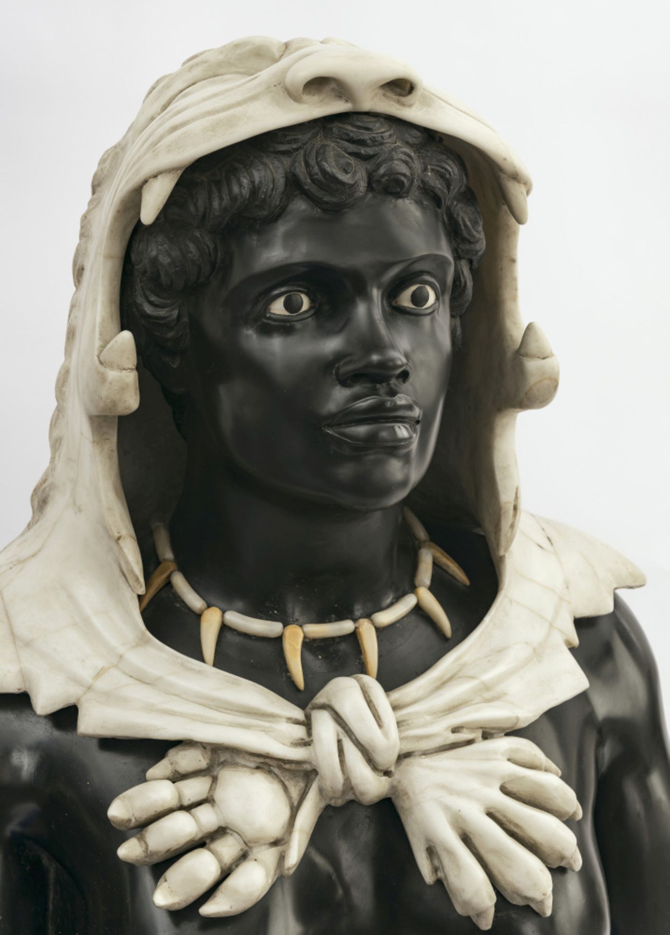A pair of so-called blackamoor busts - Italy, 19th/20th century - Image 4 of 5