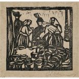 Ernst Ludwig Kirchner - Pot market. 1905