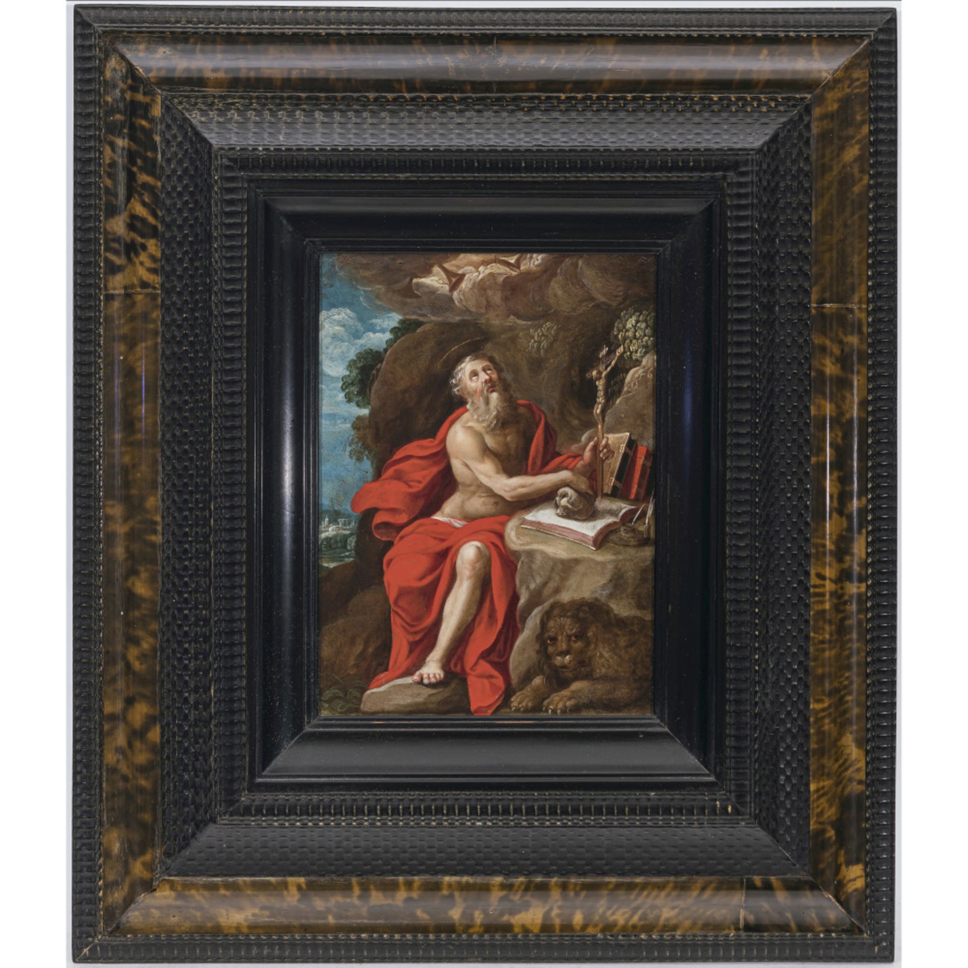 Italien (?) 17th century - Saint Jerome - Image 2 of 2