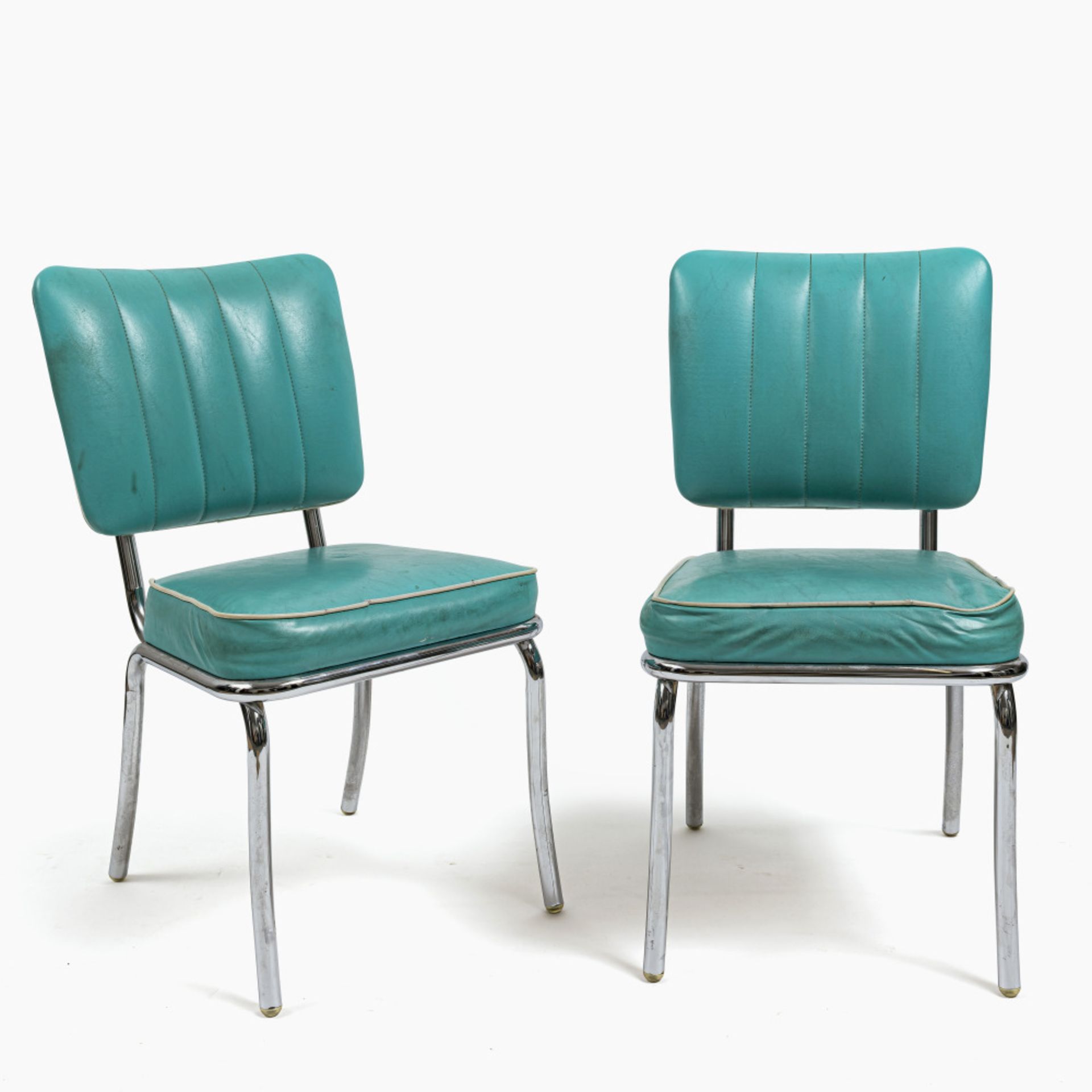 A pair of diner chairs - USA
