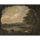 Unbekannt 17th/18th century - Seascape with cow and sheep