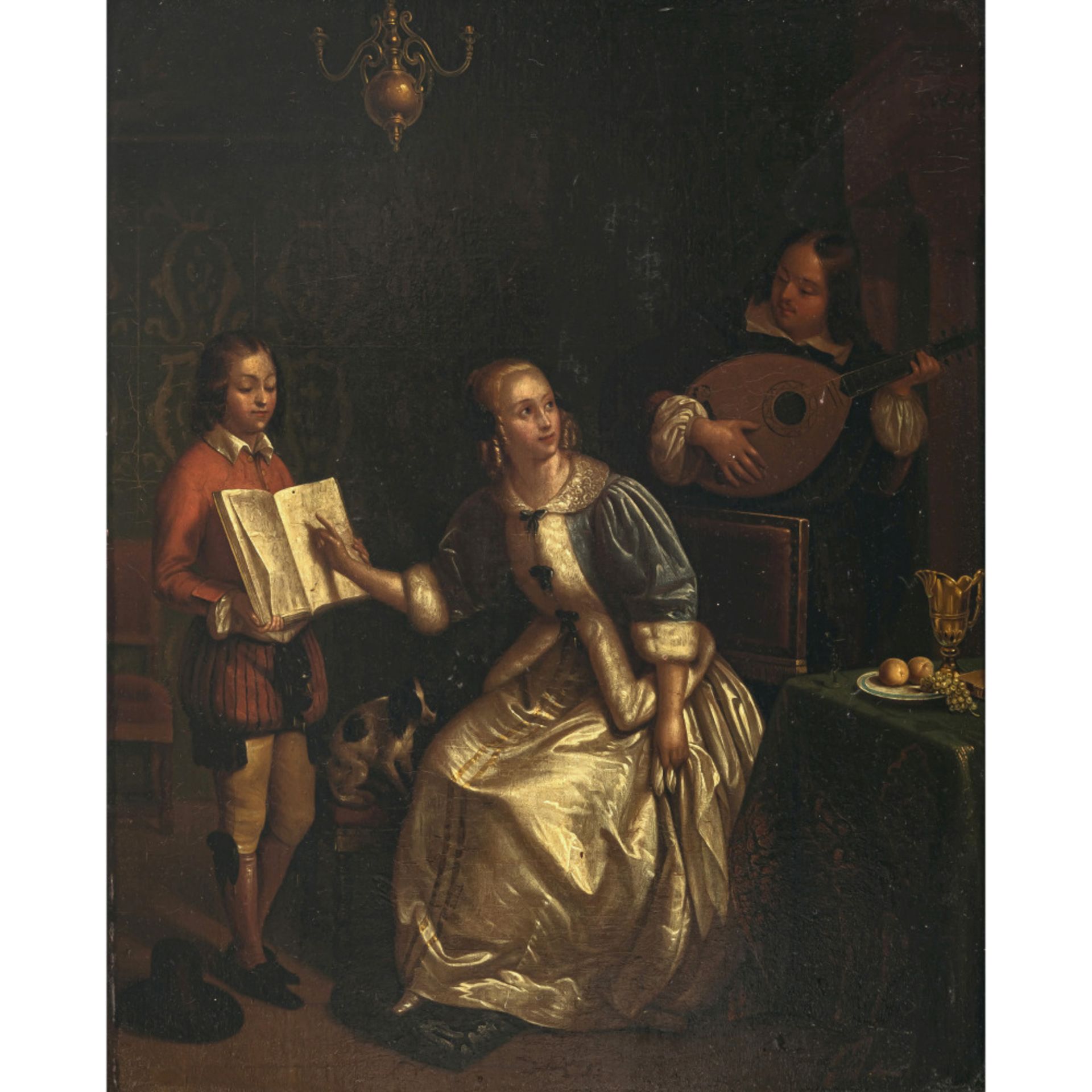 Willem van Mieris, Art des - Musizierende Gesellschaft