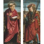 Deutsch 1st half of the 16th century - Two saints