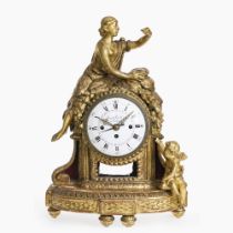 A bracket clock - Vienna, late 18th century, Joseph Riedl