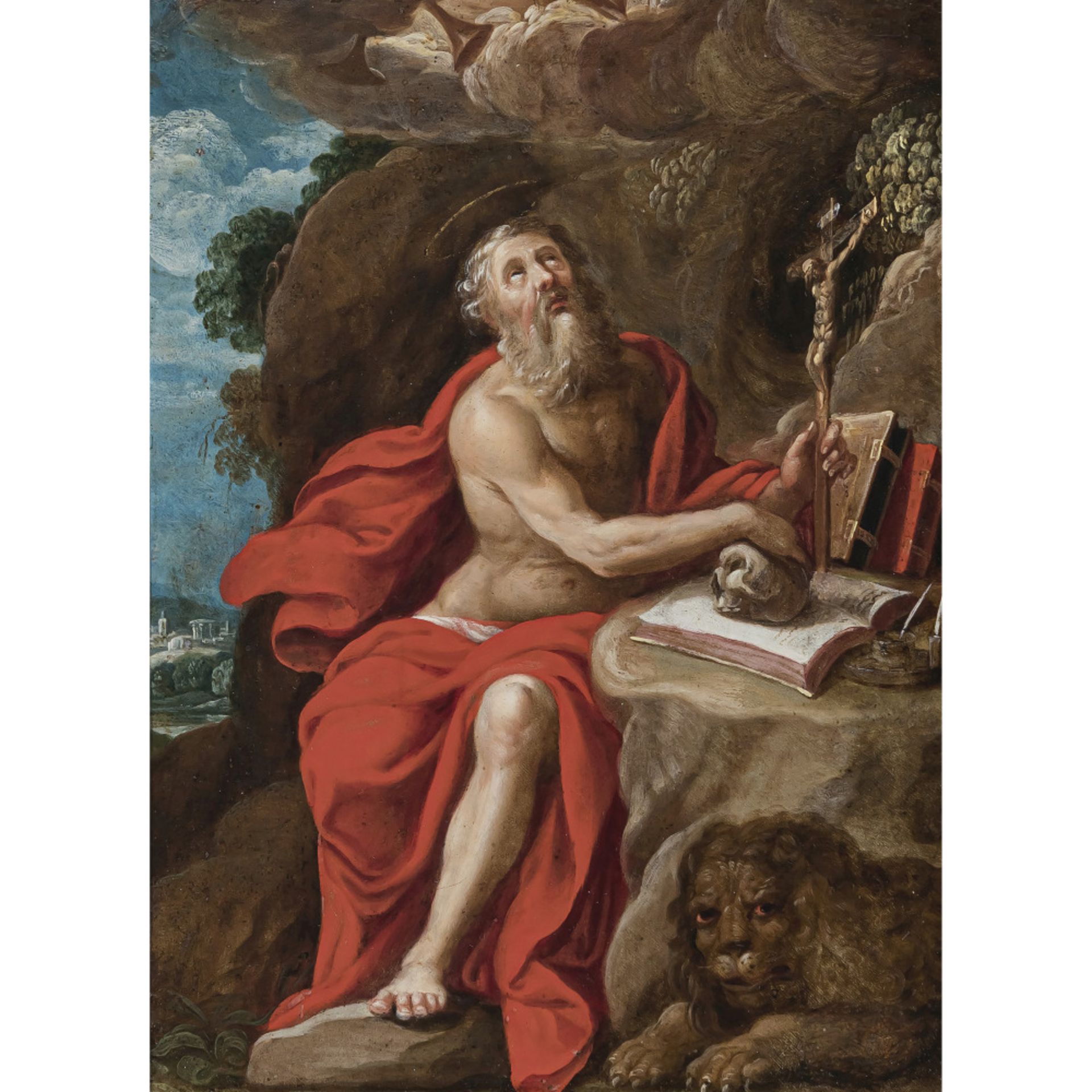 Italien (?) 17th century - Saint Jerome