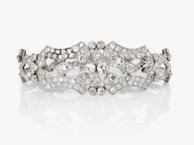 Sehr feines Armband mit Diamanten - Wien, um 1925