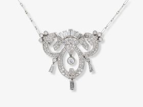 Collier mit Diamanten - Deutschland, um 1930