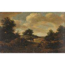 Pieter de Molijn - Landschaft mit bäuerlicher Figurenstaffage
