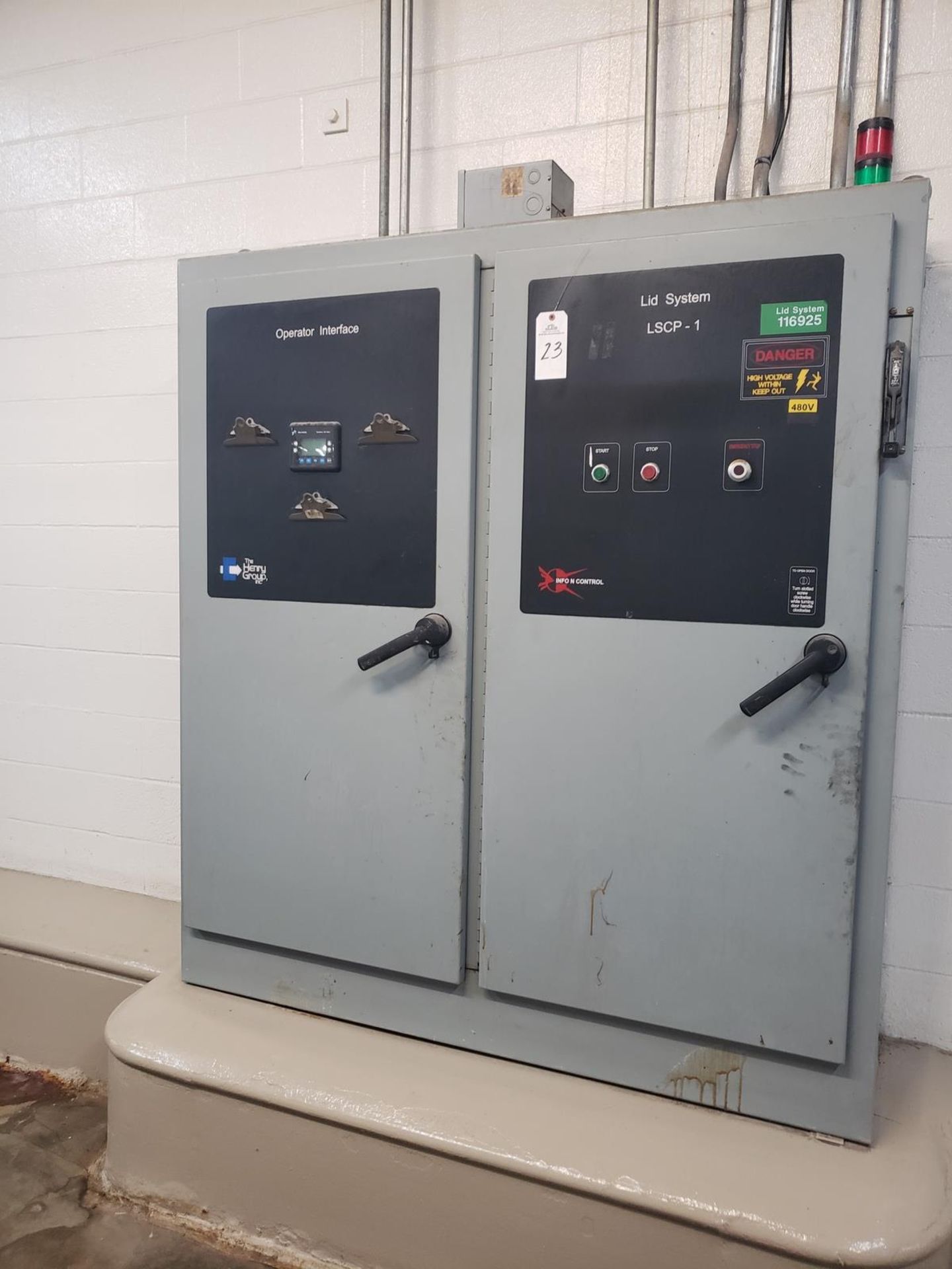 Lid System Electrical Control Panel