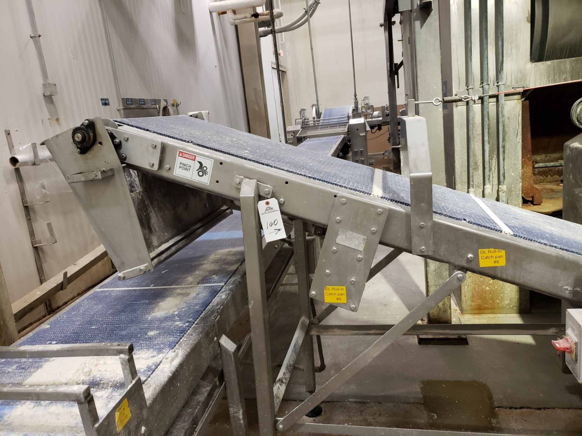 Moline 24" Roll-In/Laminateng Line, W/ (2) Sheeters, Sifters & Reciprocating Dough Depositor - Image 10 of 10