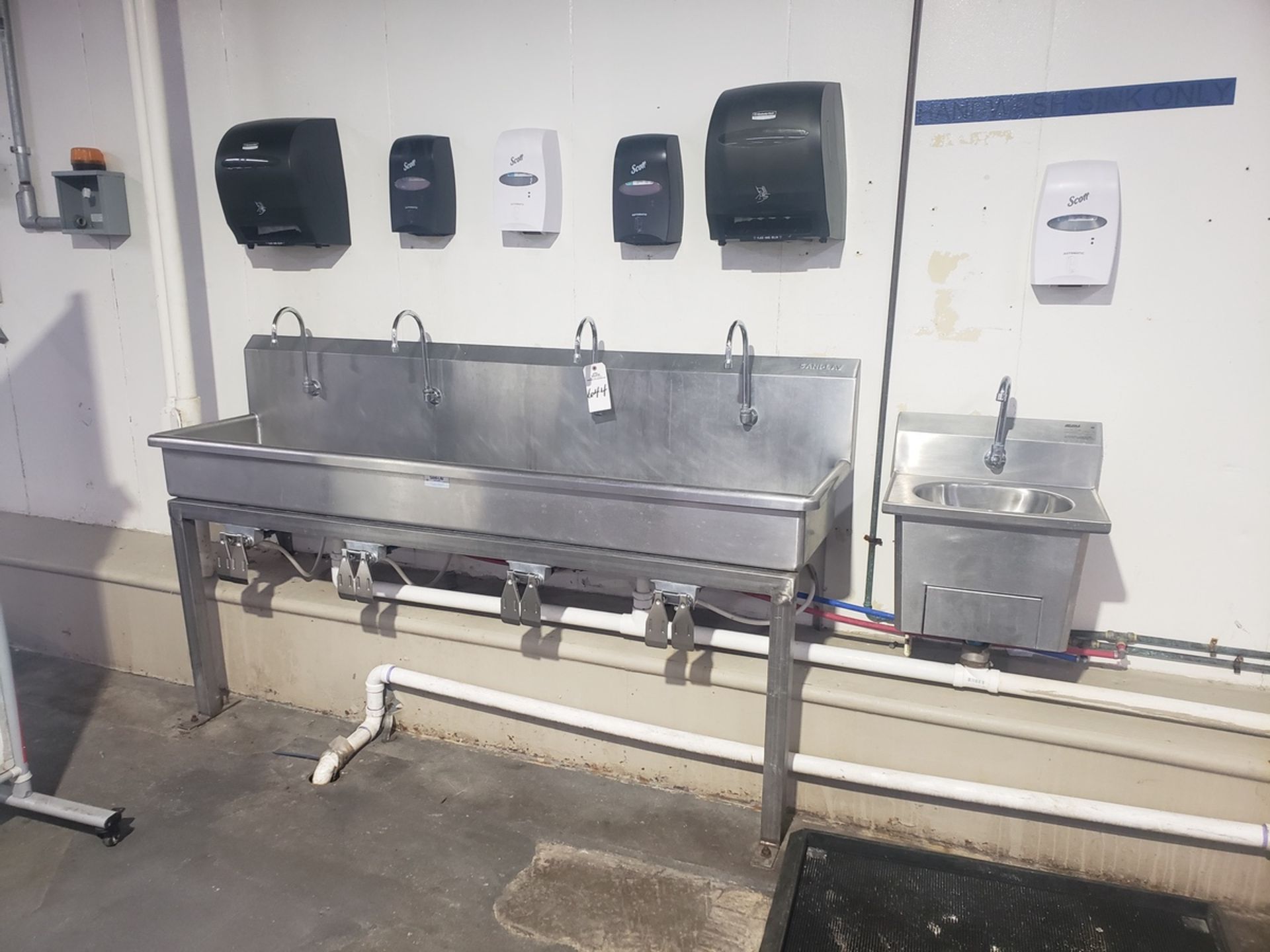 Lot of (2) Stainless Steel Sinks