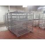 Lot of (3) Stainless Steel Product Carts