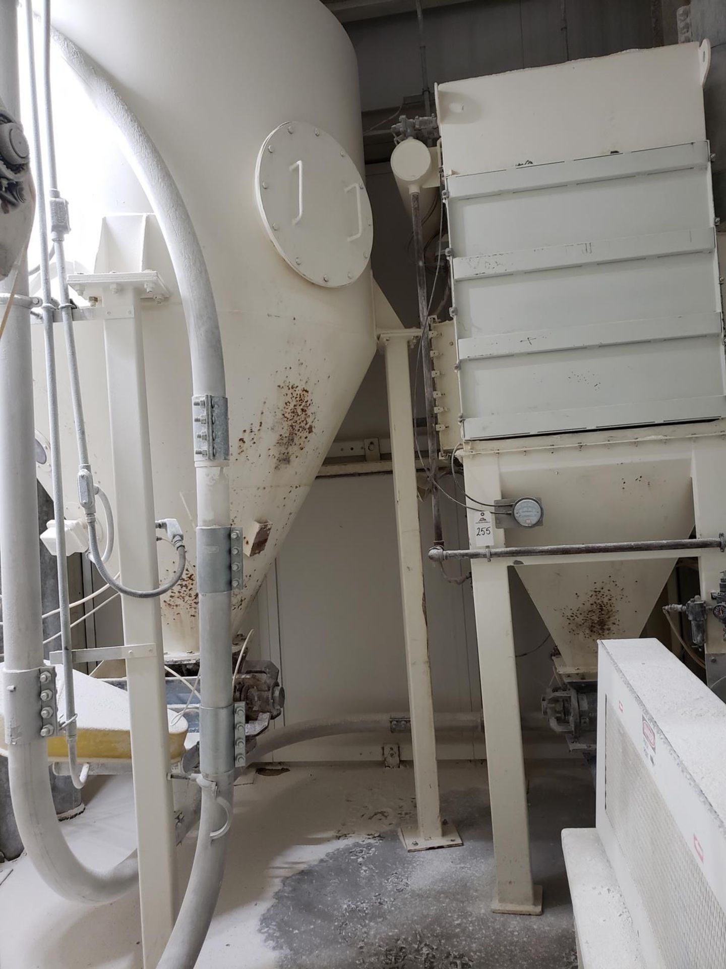 Contents of Pastry Flour Transfer Room, W/ Kason Centri-Sifter, Feed Hoppers, Dust Collectors & Blow