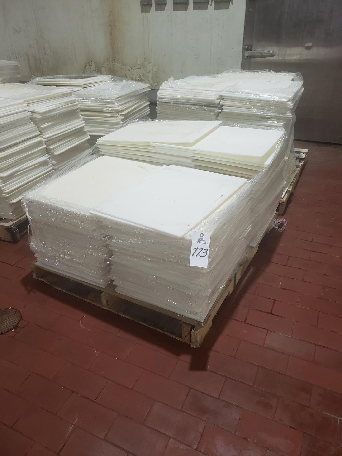 Lot of (2) Pallets Plastic Proofing Trays