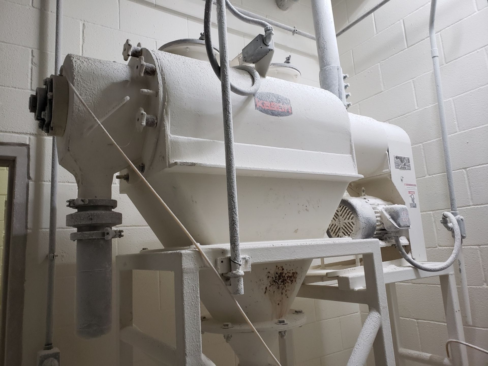 Contents of Pastry Flour Transfer Room, W/ Kason Centri-Sifter, Feed Hoppers, Dust Collectors & Blow - Image 2 of 6