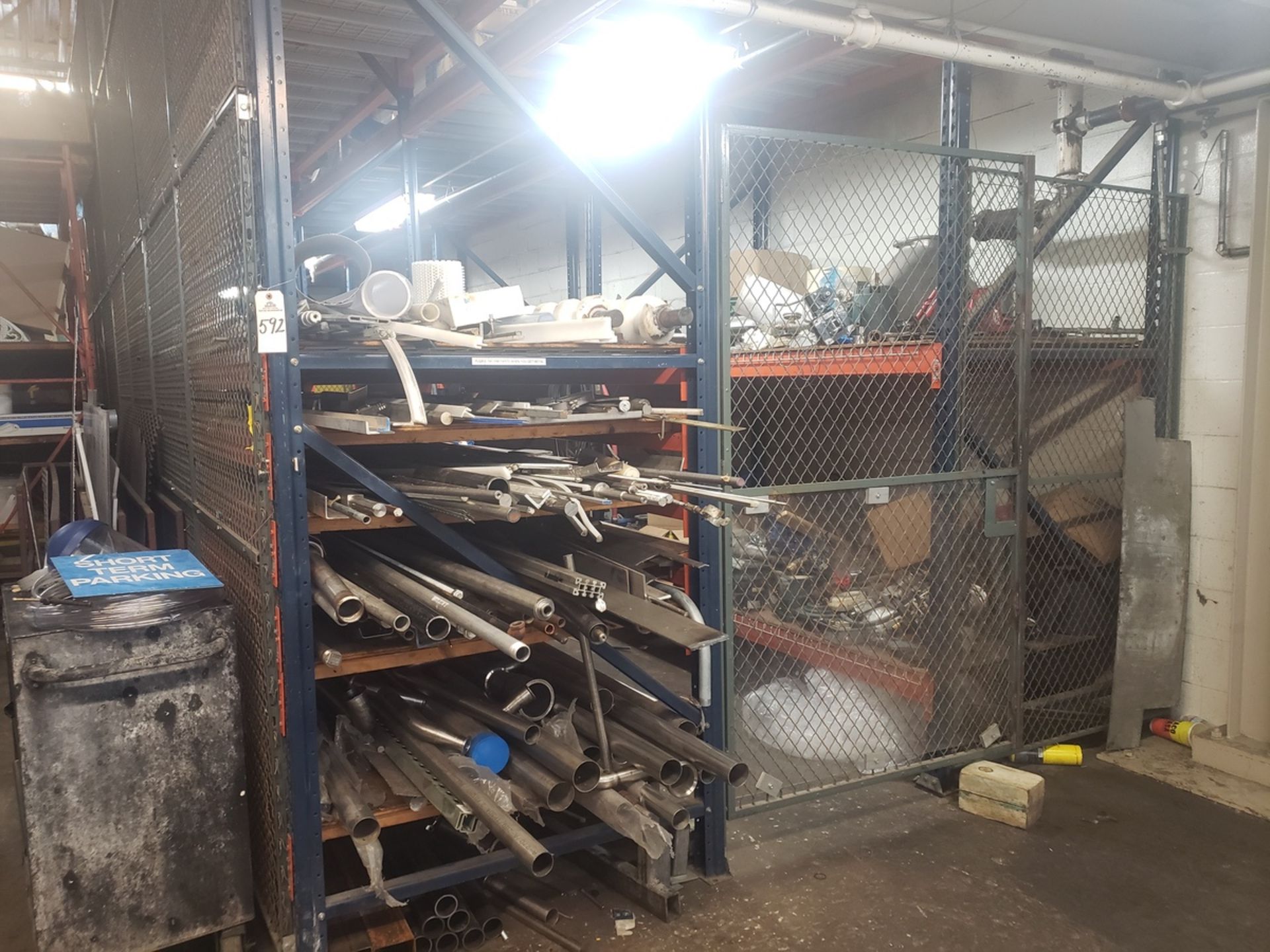 Contents of Storage Cage, Spare Parts
