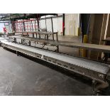 Over/Under Conveyor Section, 16" X 24' Upper, 22" X 22' Lower