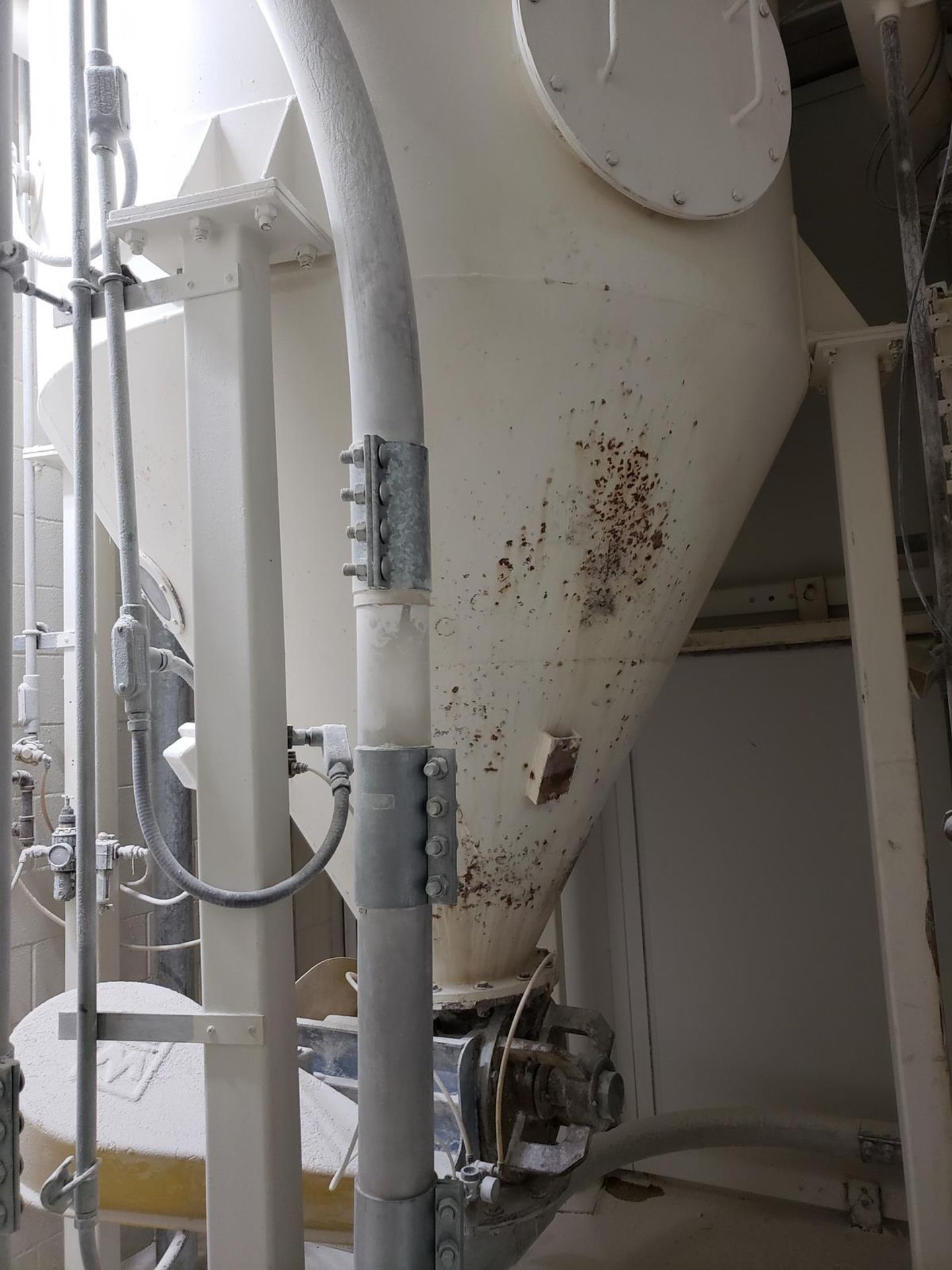 Contents of Pastry Flour Transfer Room, W/ Kason Centri-Sifter, Feed Hoppers, Dust Collectors & Blow - Image 6 of 6