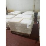 Lot of (2) Pallets Plastic Proofing Trays