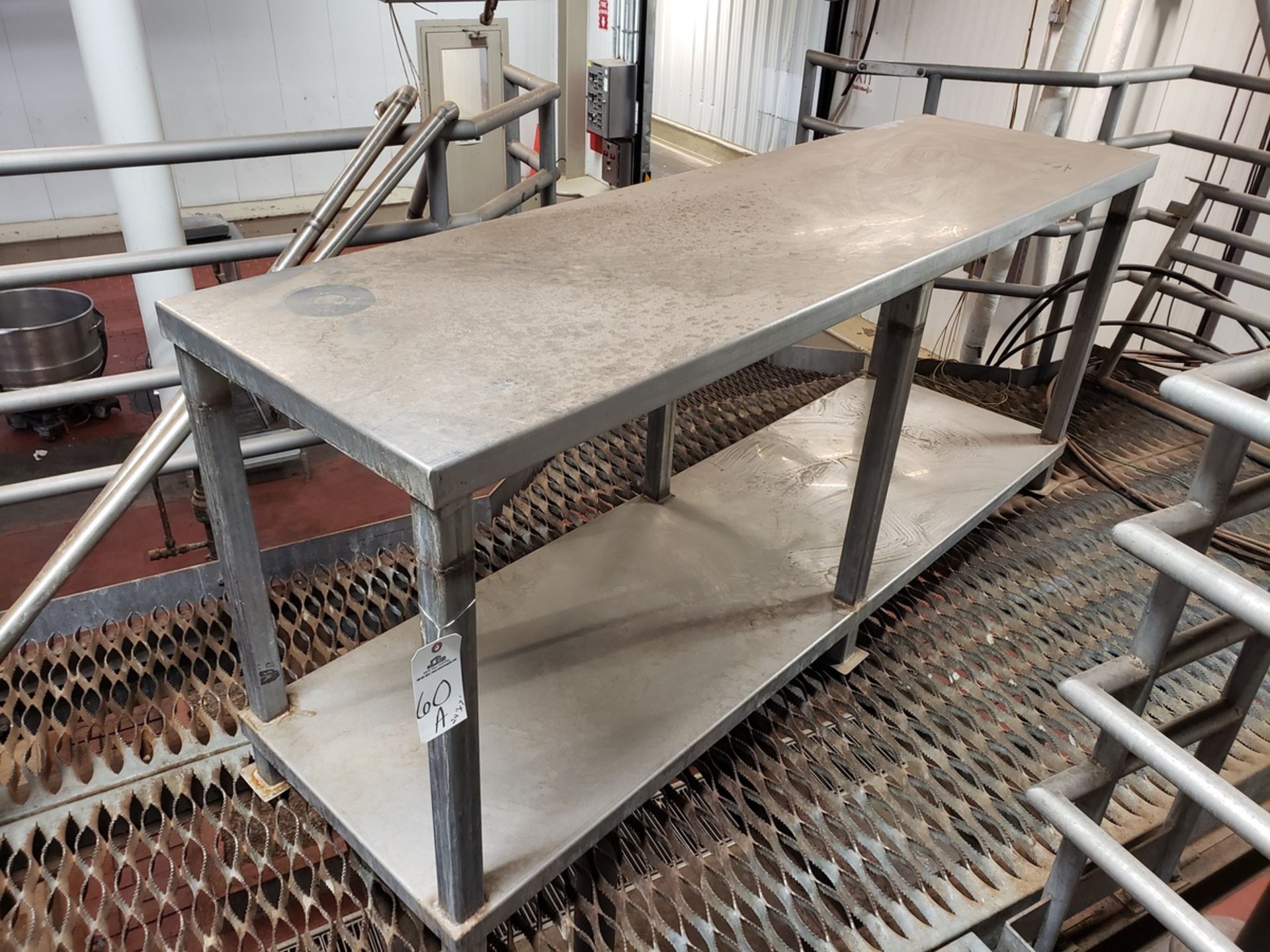 30" X 6' Stainless Steel Table