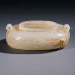 Qing dynasty jade rope oven ornaments