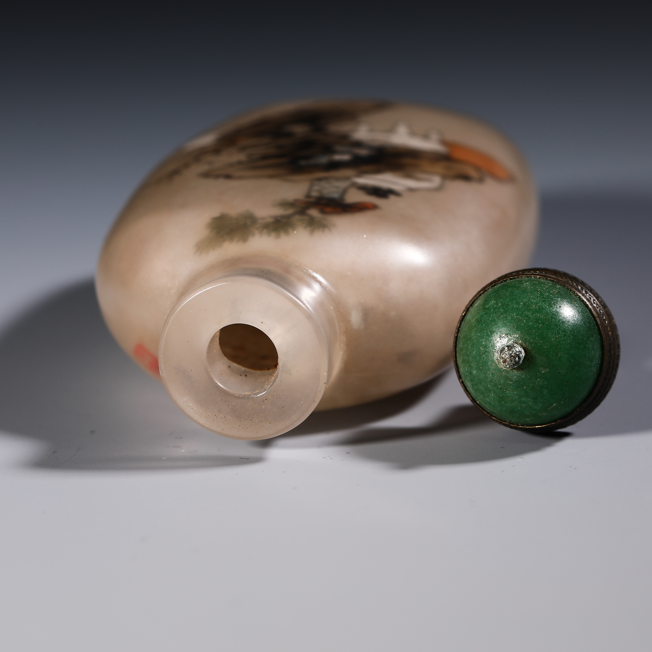 Qing dynasty inner painting snuff bottle - Image 6 of 7