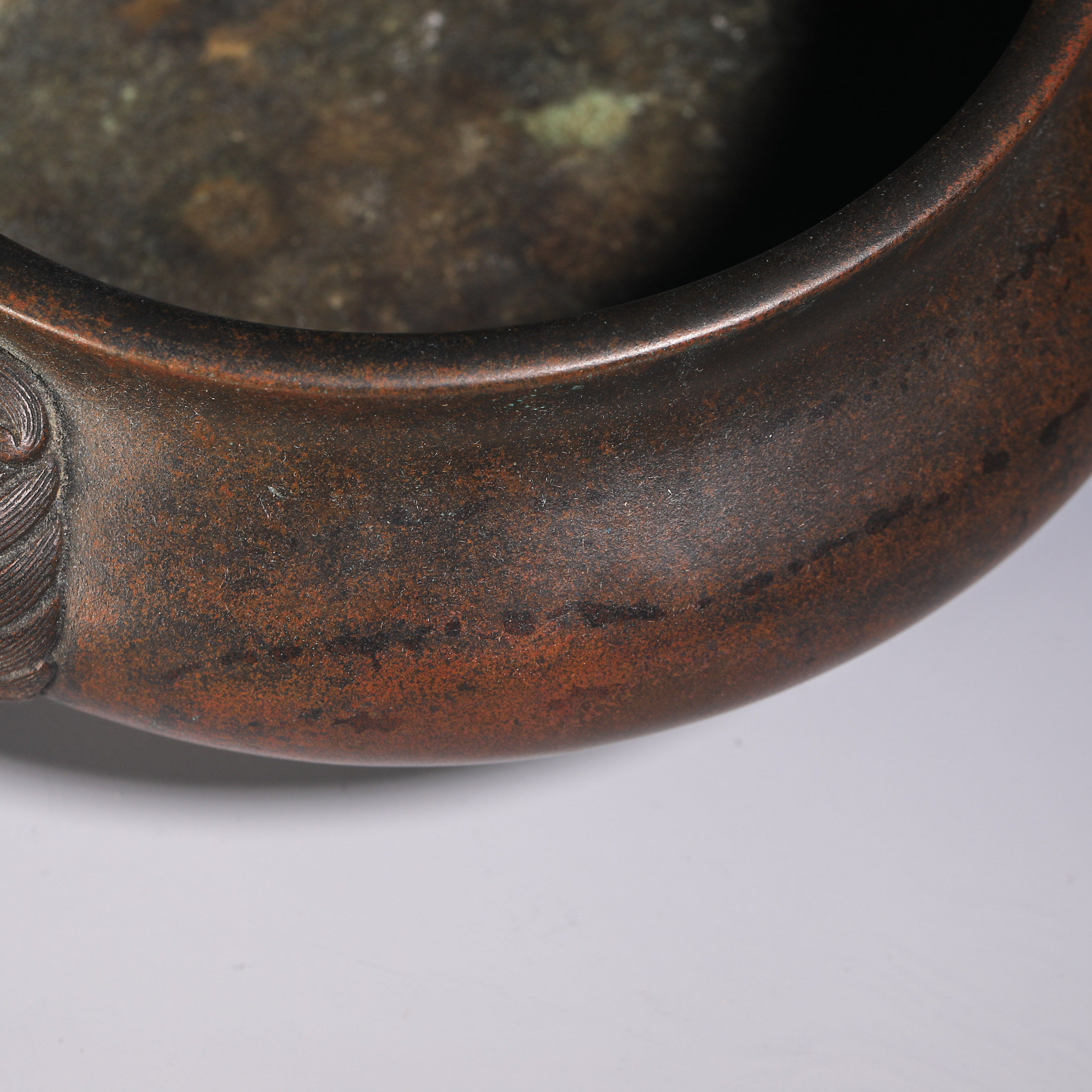 Ming dynasty beast head incense burner - Image 6 of 9