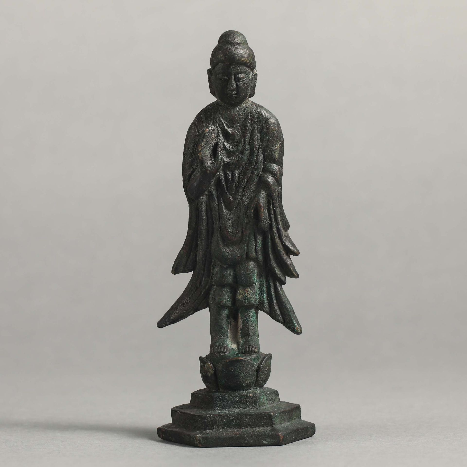 Northern Qi period  Bronze Buddha statue