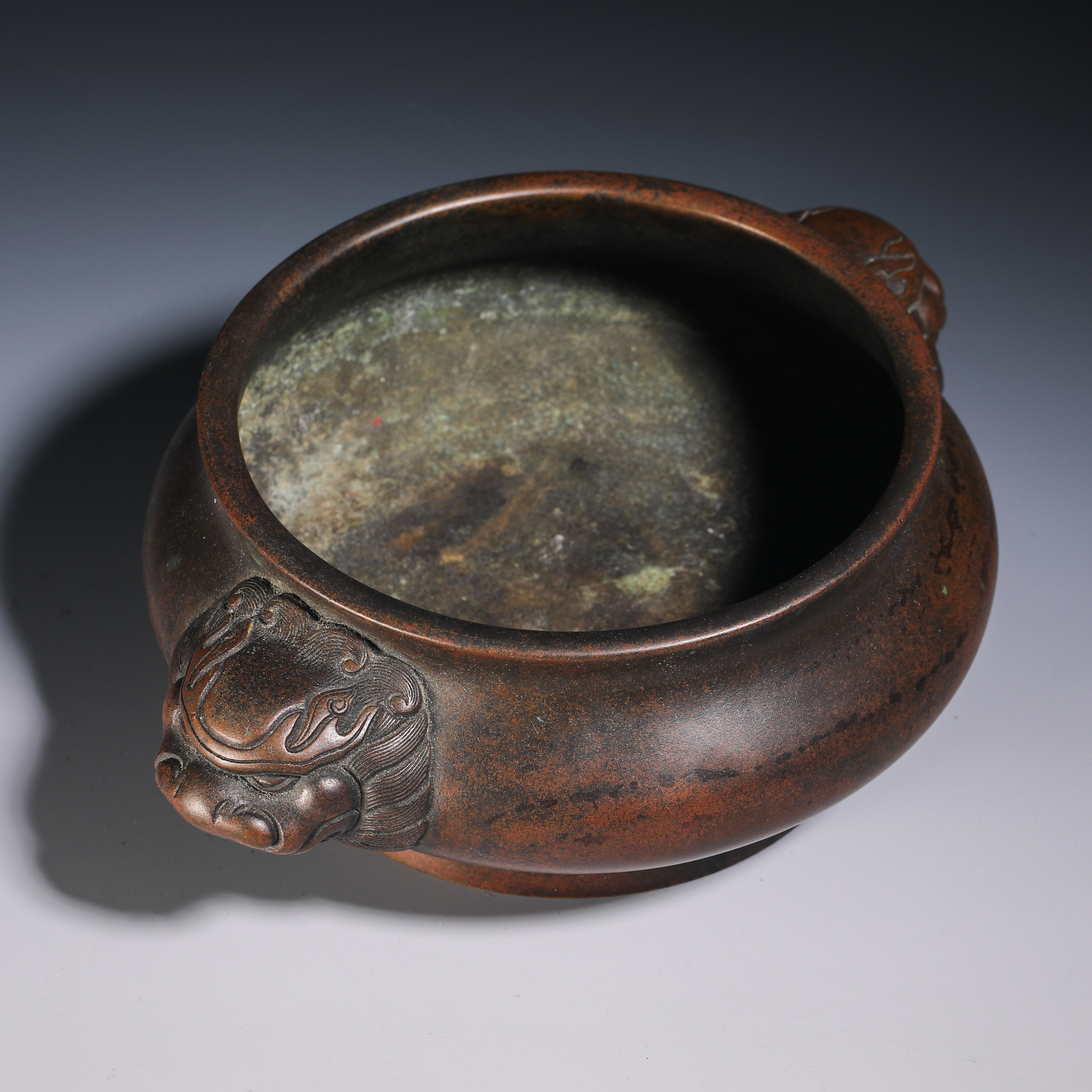 Ming dynasty beast head incense burner - Image 5 of 9