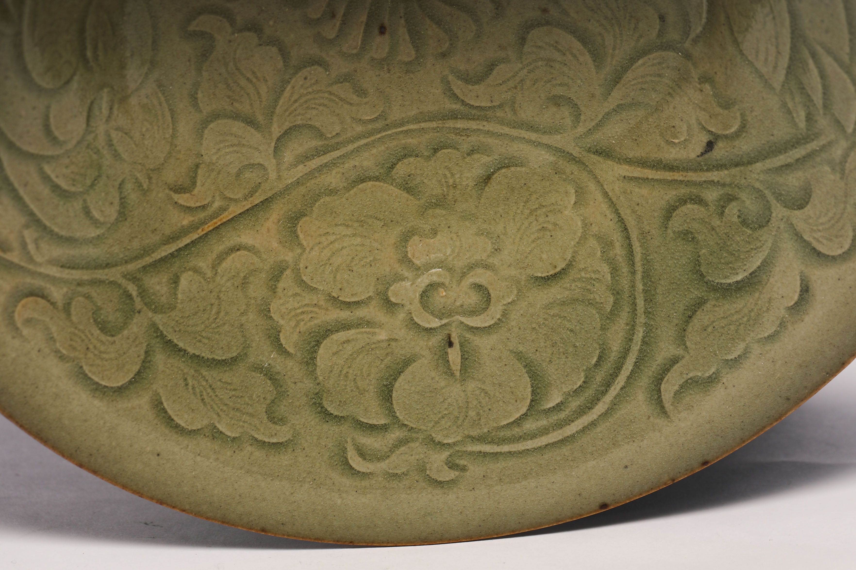Song dynasty Yaozhou kiln carved flower bowl - Image 3 of 7