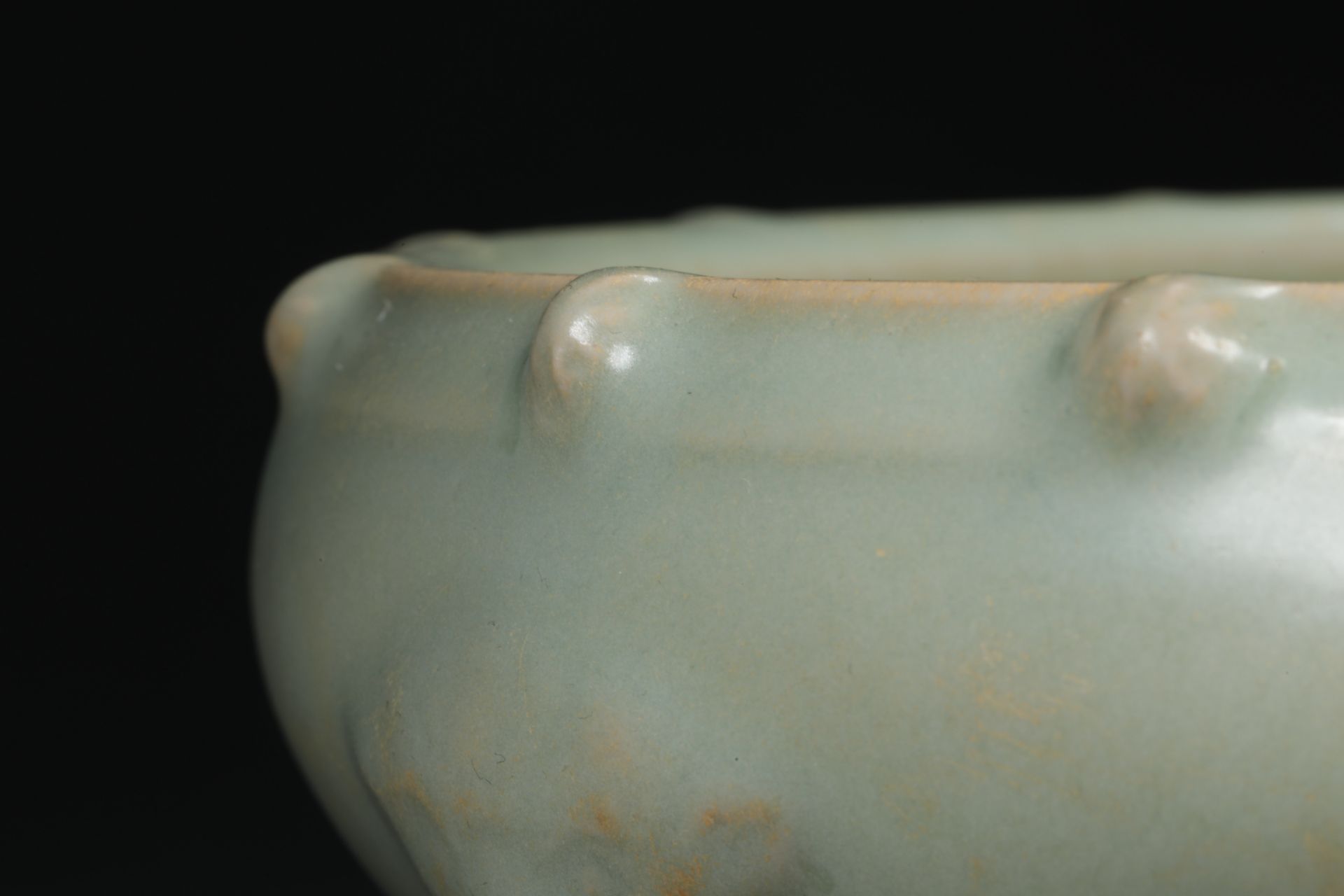 Song dynasty three-legged milk lilac burner - Bild 3 aus 7