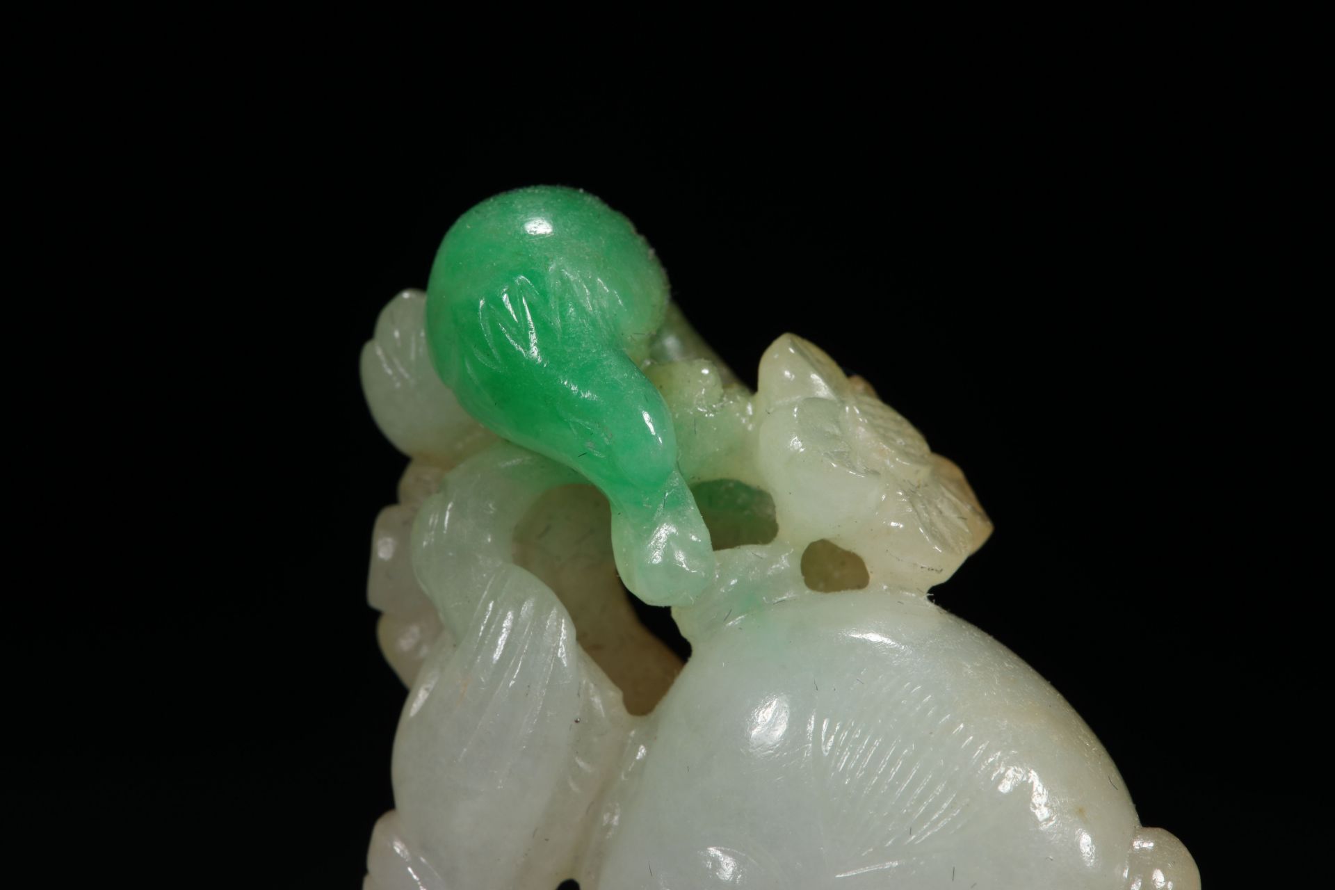 Qing dynasty jade boy handle - Image 4 of 9