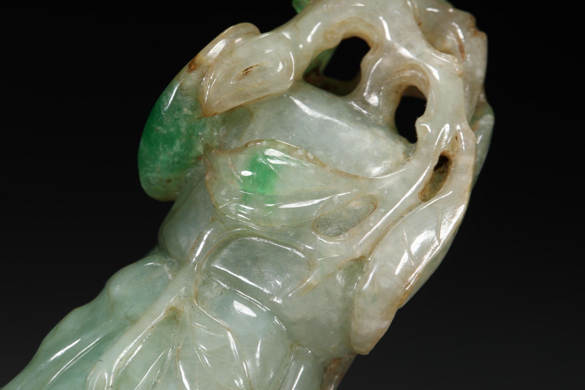 Qing dynasty jade Buddha hand - Image 6 of 9