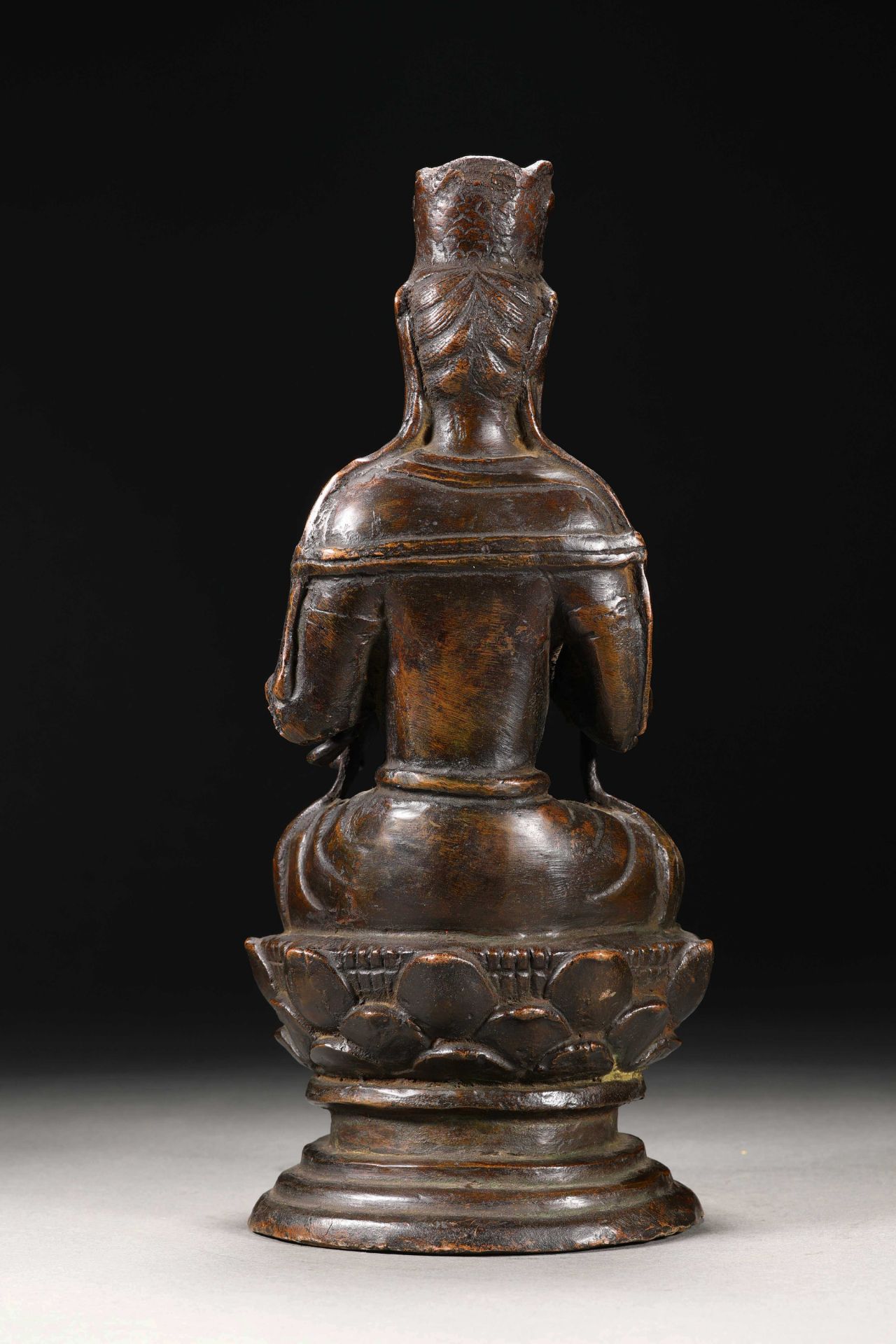 Ming Dynasty Guanyin Buddha statue - Image 6 of 8