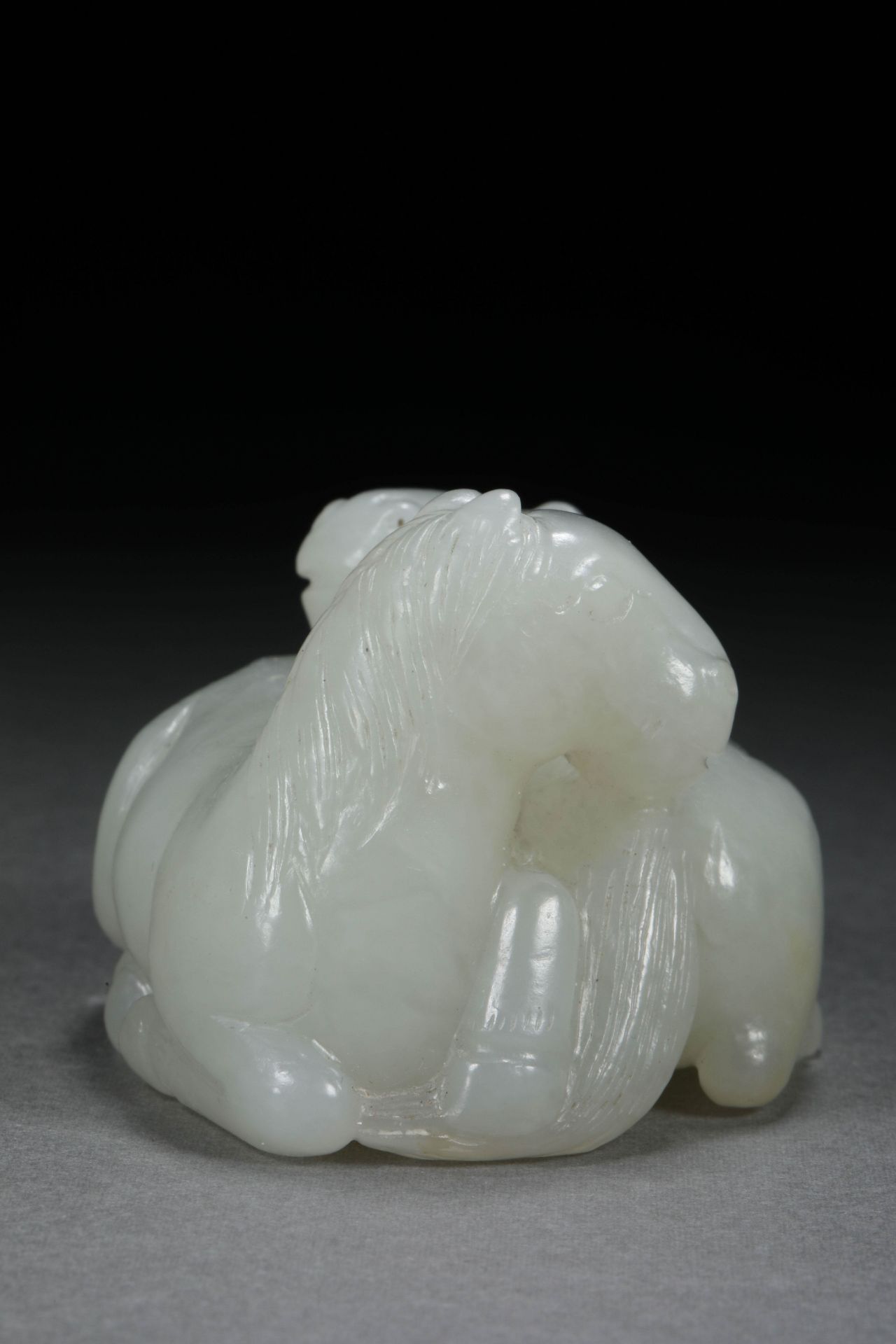 Hetian jade double horse ornaments - Bild 3 aus 8