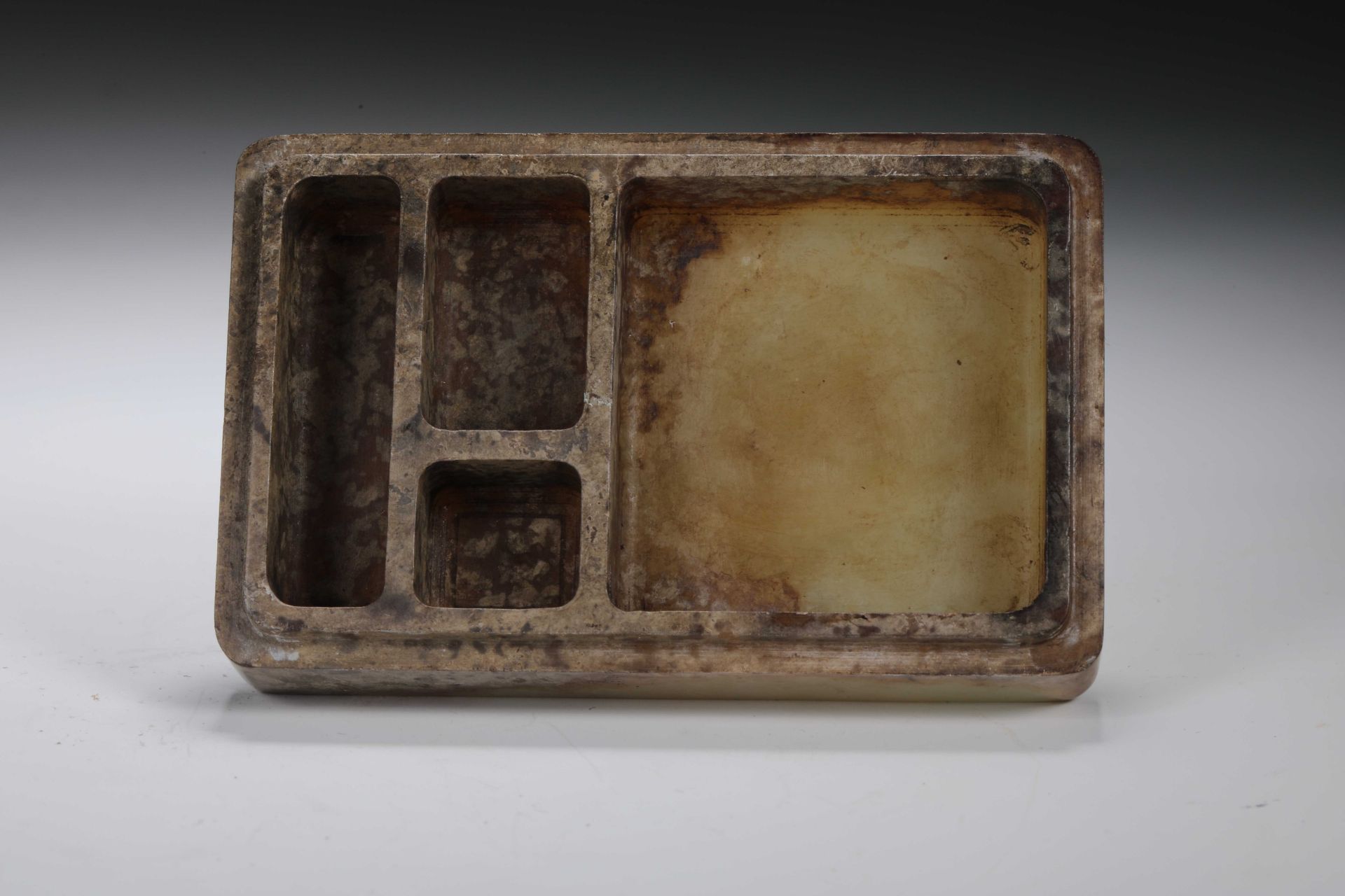 Han dynasty Hetian jade cover box - Image 7 of 12