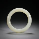 Qing dynasty Hetian jade bracelet