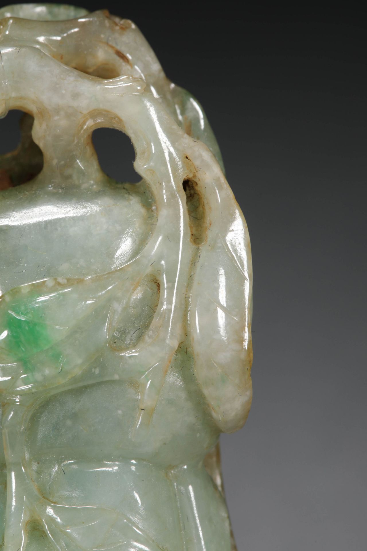 Qing dynasty jade Buddha hand - Image 4 of 9