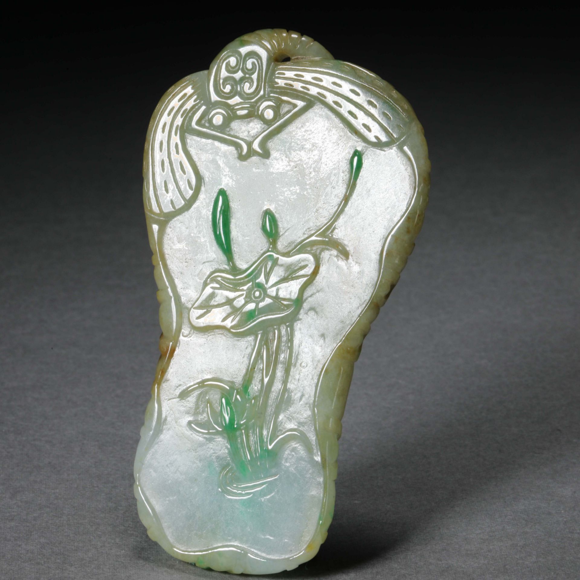 Qing dynasty jadeite pen wash