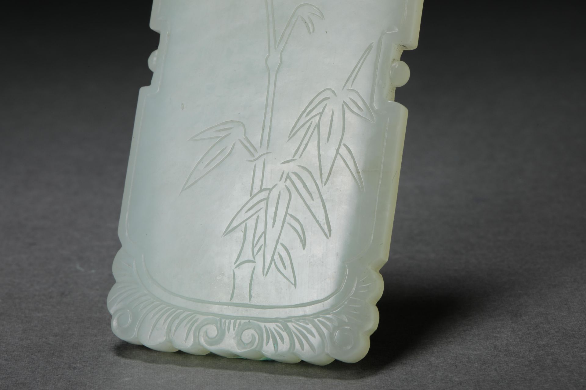 Qing dynasty Hetian jade  pendant - Image 6 of 6