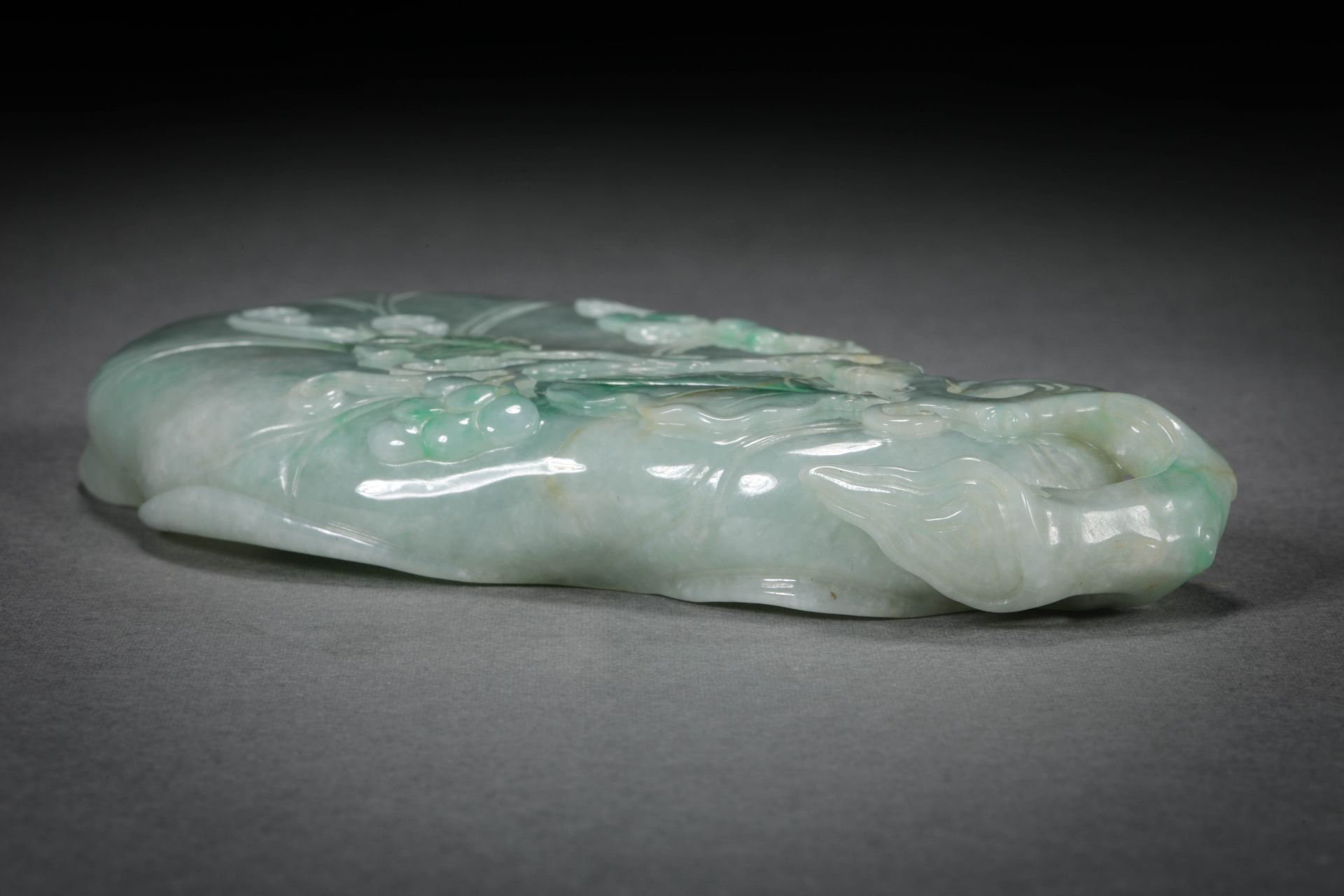 Qing dynasty jadeite pen wash - Image 10 of 10