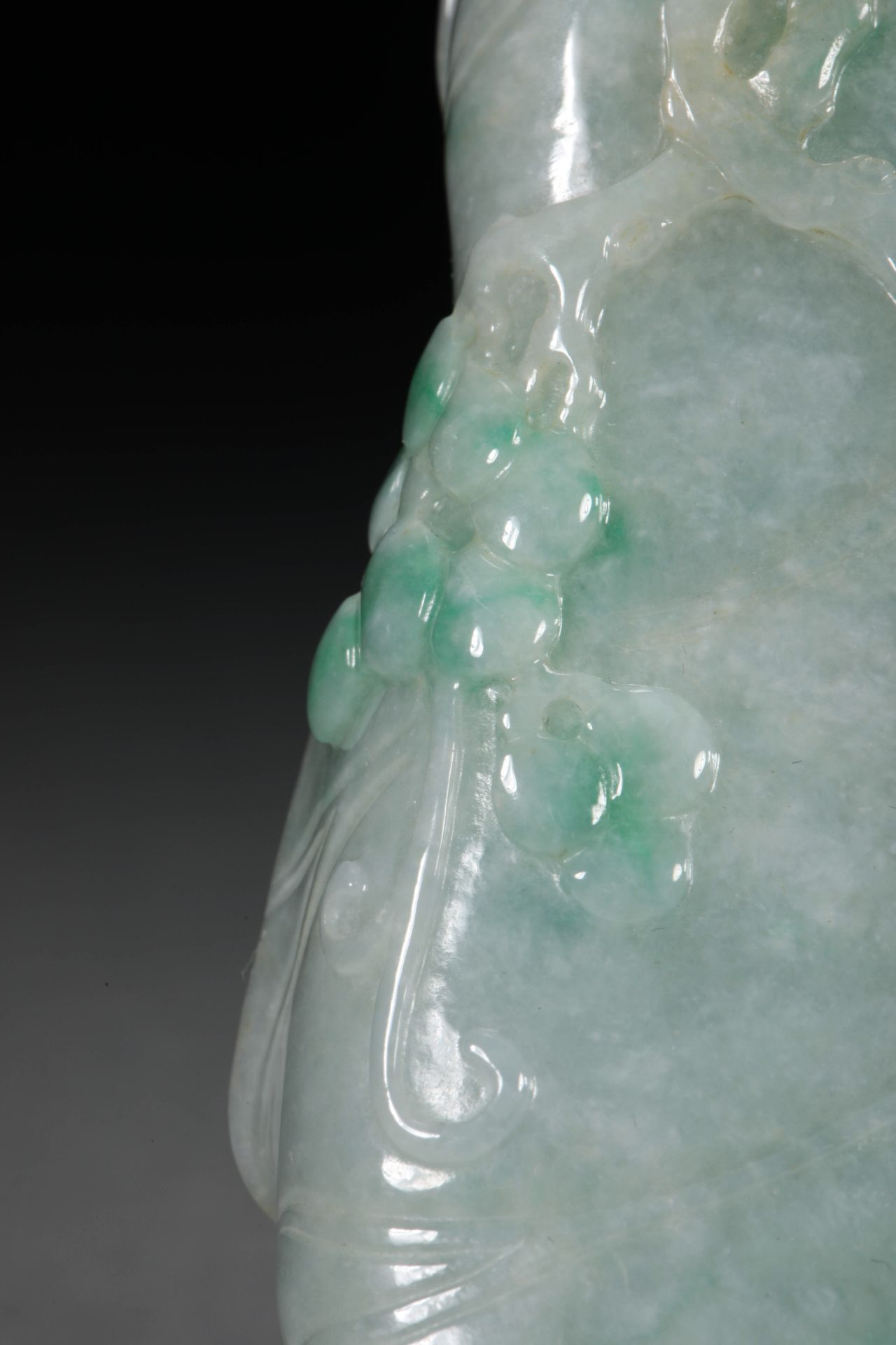 Qing dynasty jadeite pen wash - Image 9 of 10