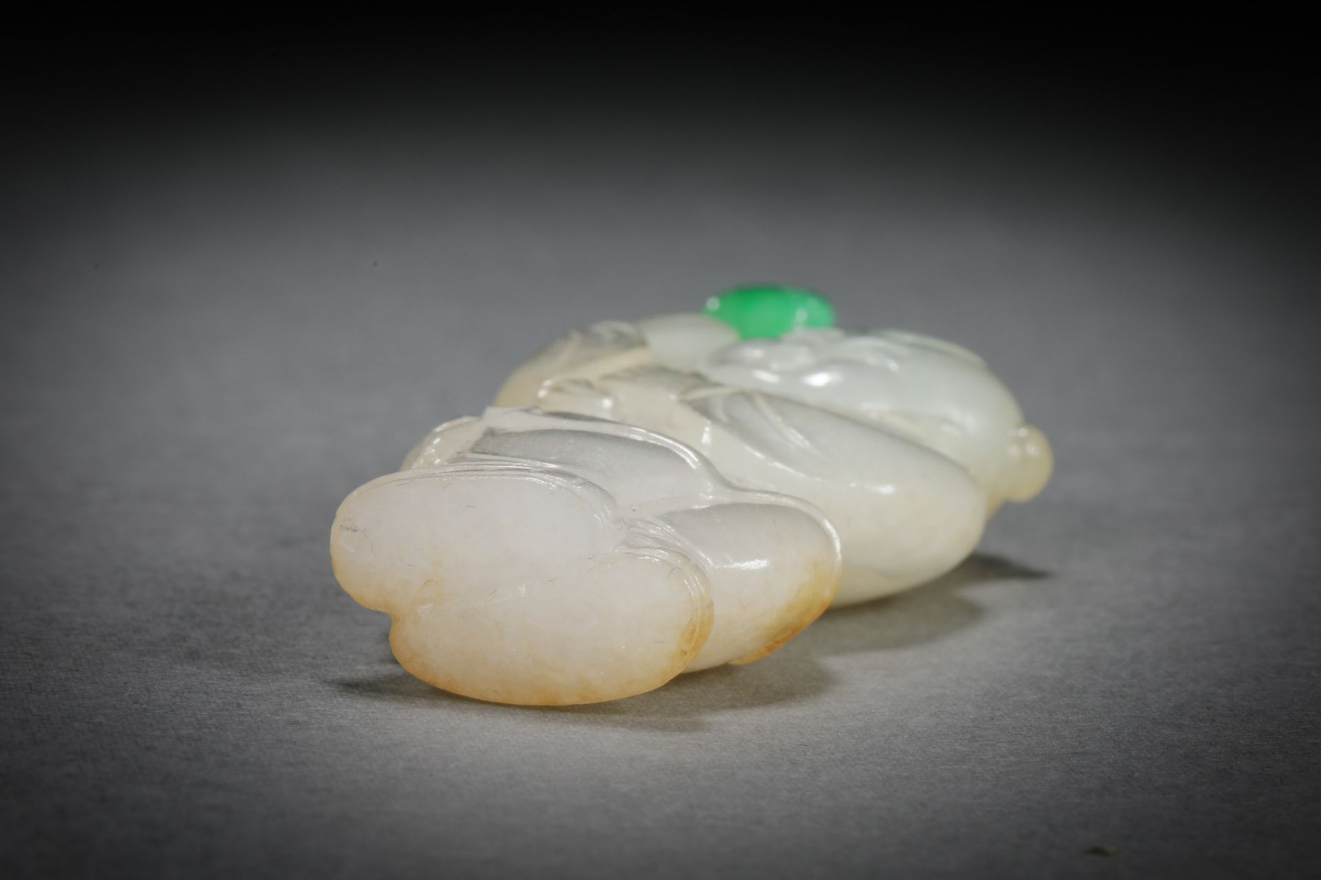 Qing dynasty jade boy handle - Image 9 of 9