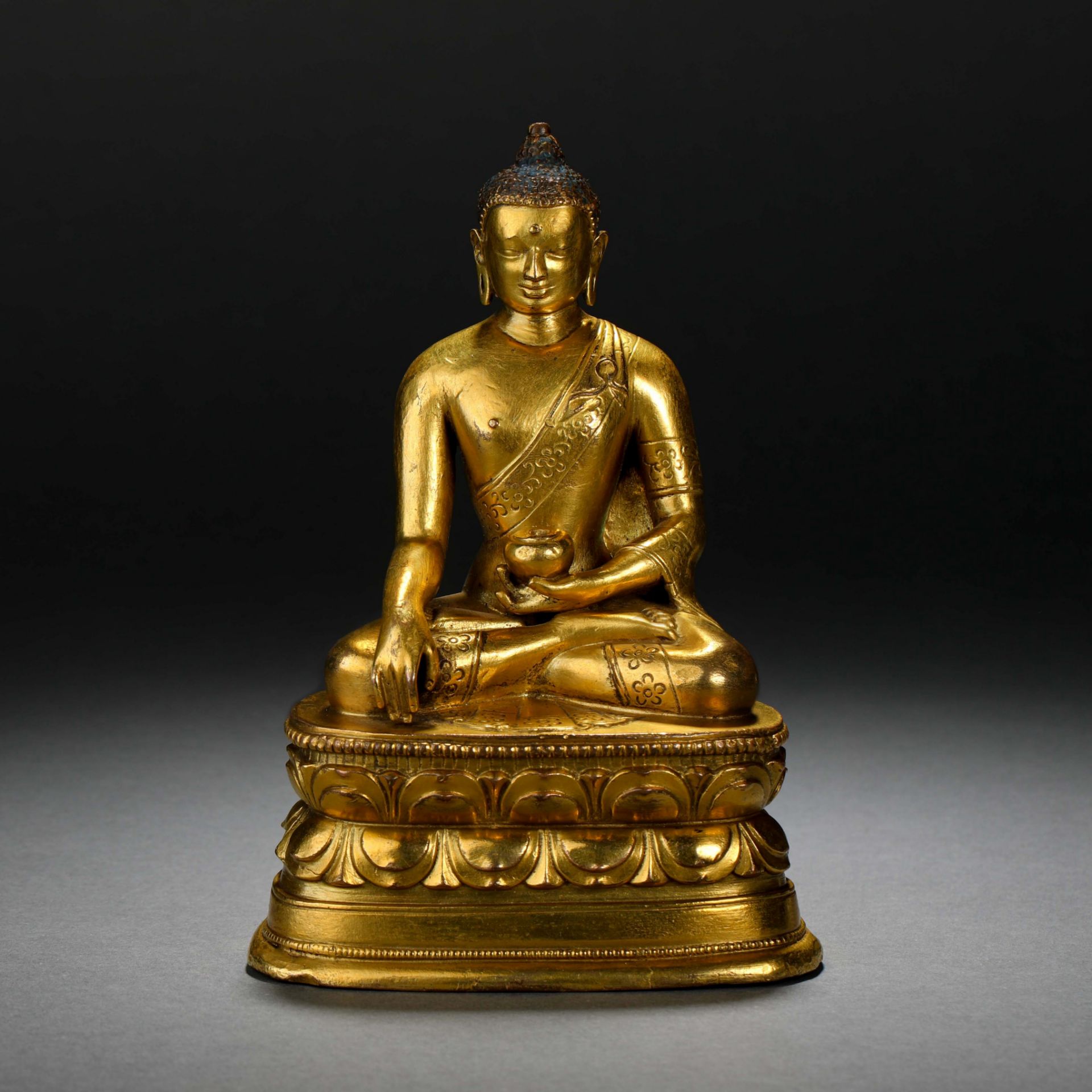 Qing Dynasty Mongolian Khalkha Shakyamuni Buddha