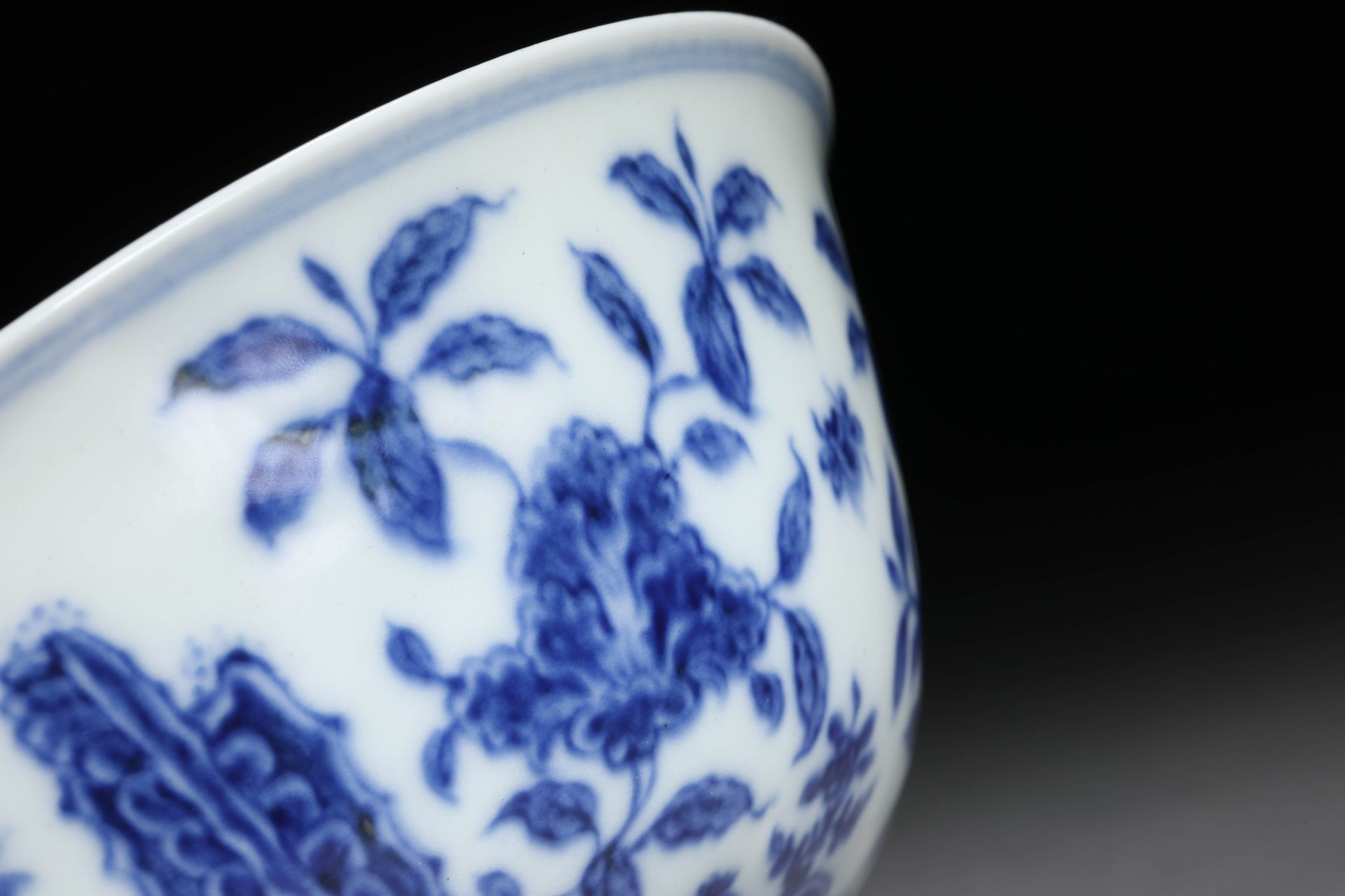 Chenghua inscription blue and white porcelain bowl - Bild 4 aus 8