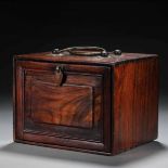 19th century mahogany cosmetic case