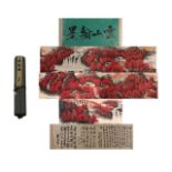 Autumn Dragon Chart Hand Scroll